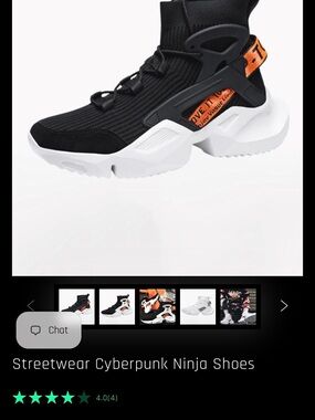 Women’s Streetwear cyberpunk, ninja shoes